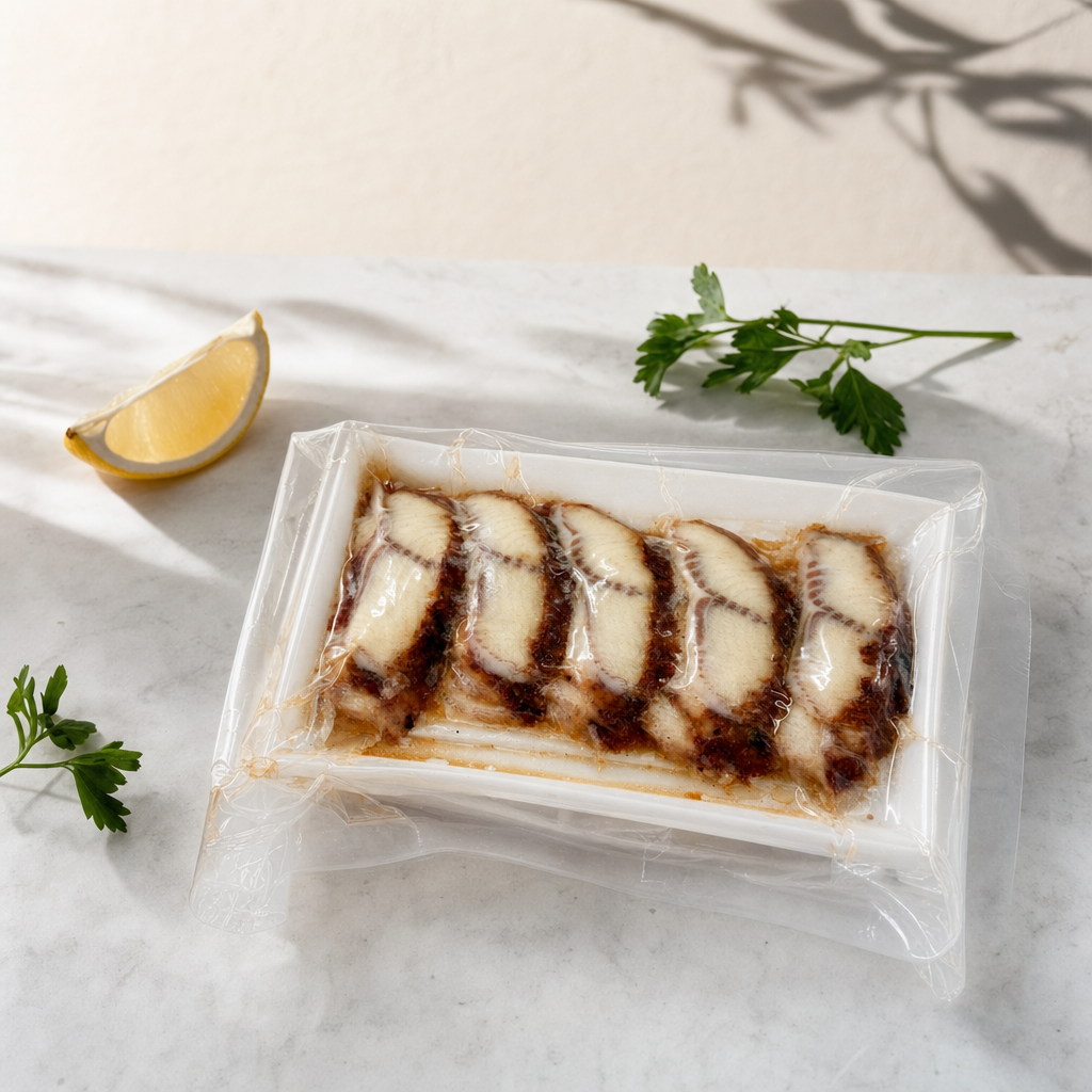 Węgorz unagi pieczony tacka bez skóry 160 g